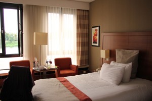 Zimmer im Crown Plaza Hotel Maastricht