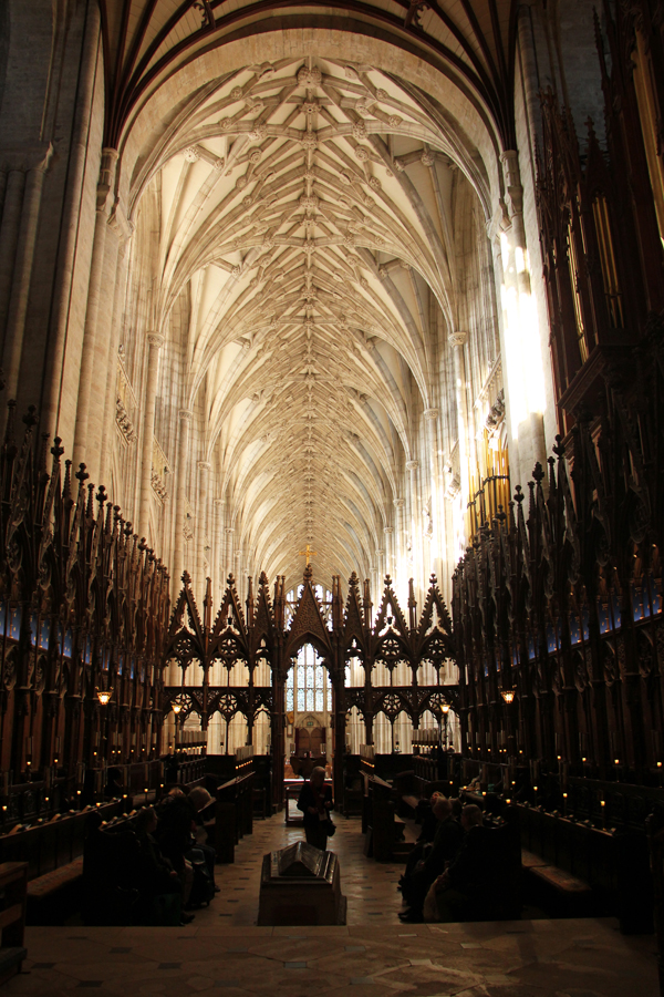 Winchester Kathedrale Innenansicht