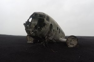Island, Flugzeugwrack