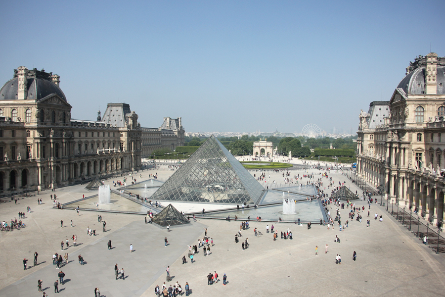 Der Louvre in Paris