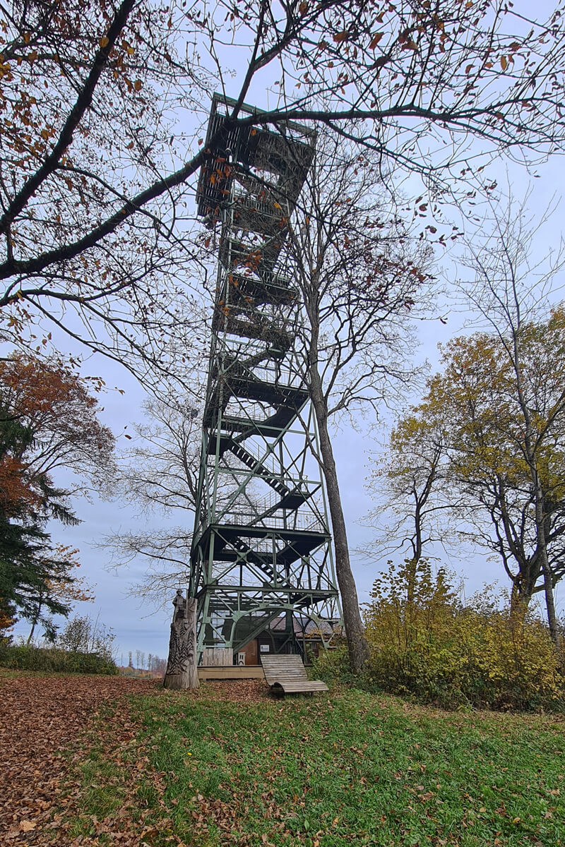 Der Gehrenbergturm mit vielen Treppen.