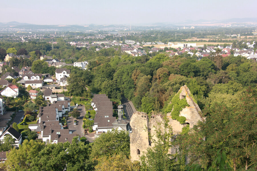 Aussicht von Burg Sayn.