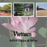 Vietnam Reise Tipps Collage mit mehreren Bildern und Schriftzug