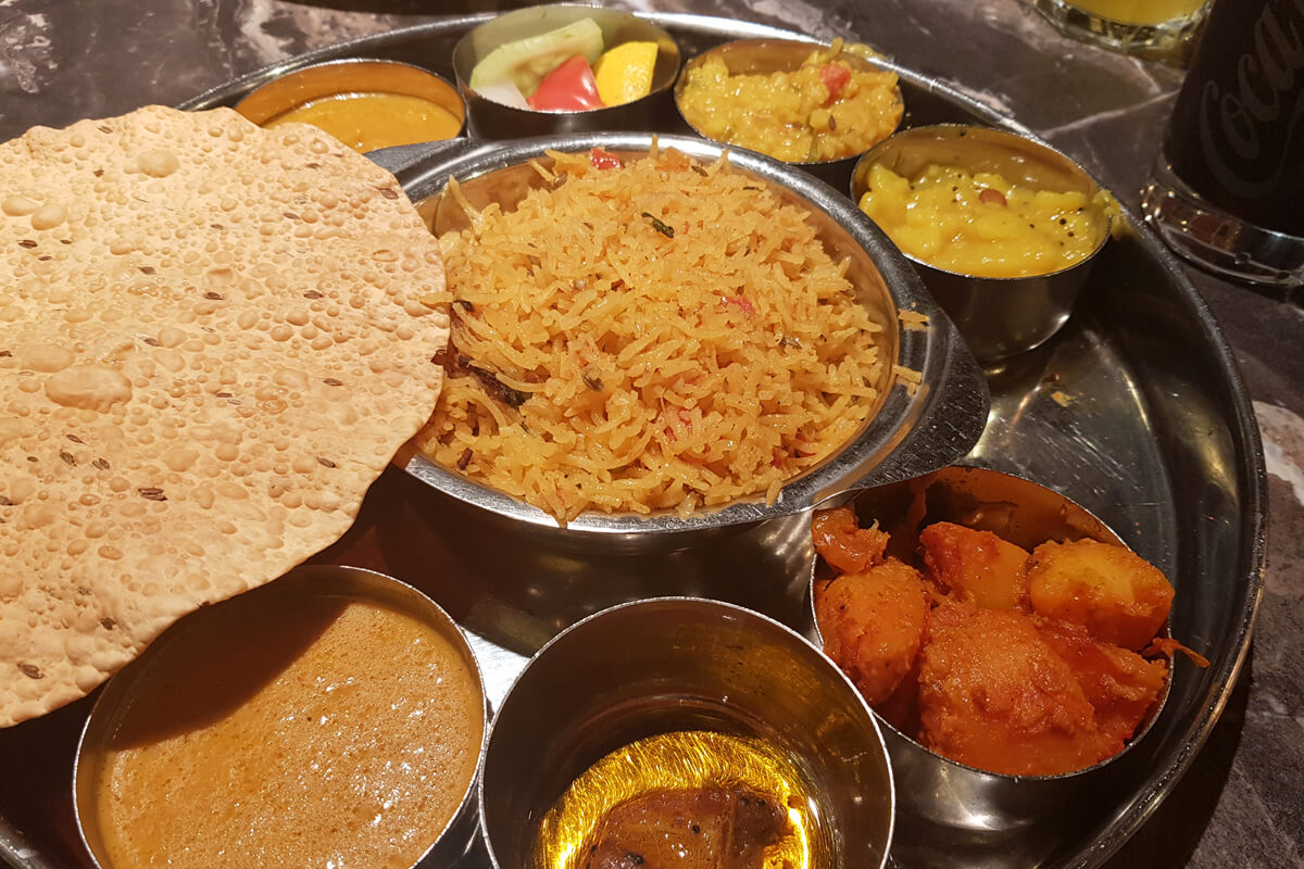 Veganes Thali
