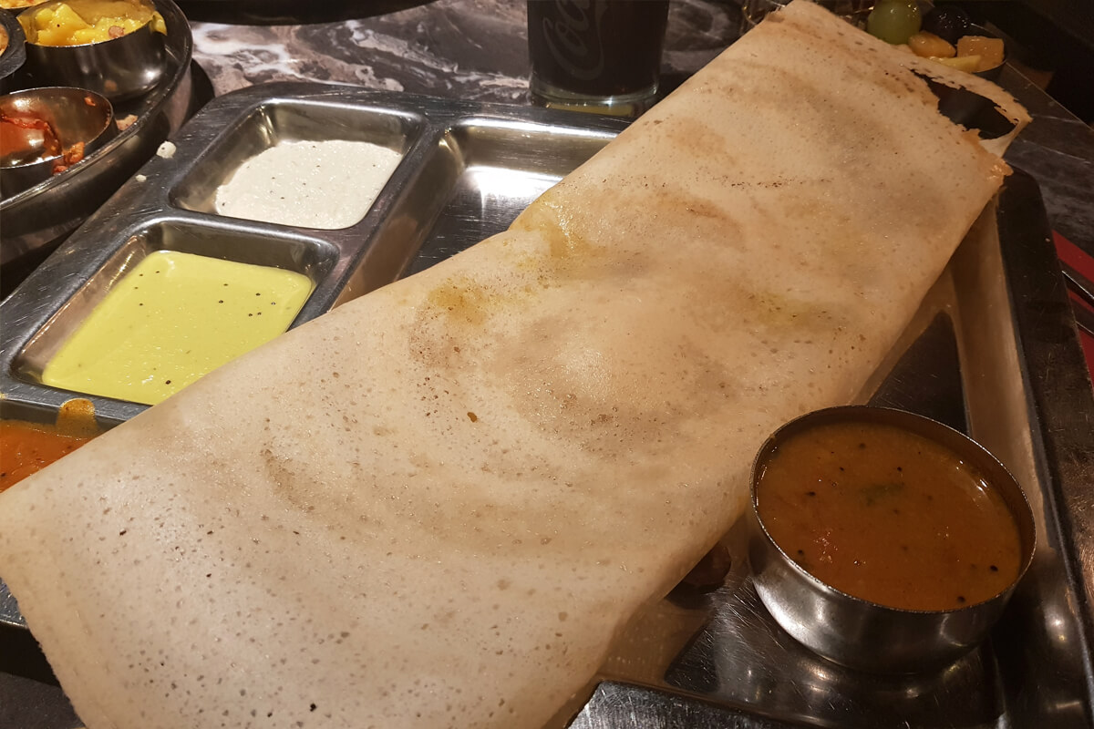 veganes masala dosa