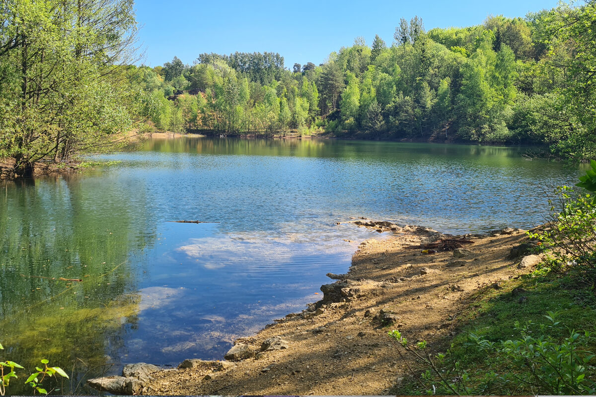 Kleiner See in der Grube Cox.