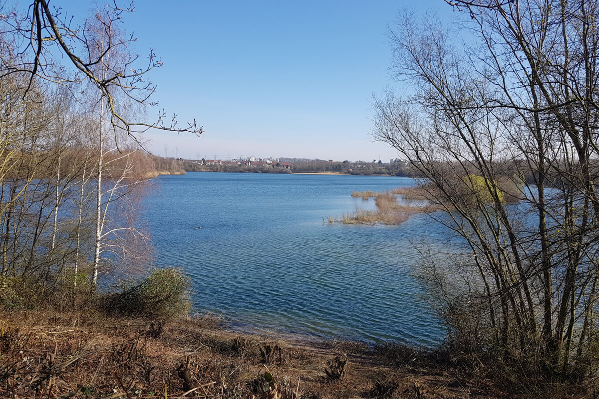 Ausblick auf den Pescher See.