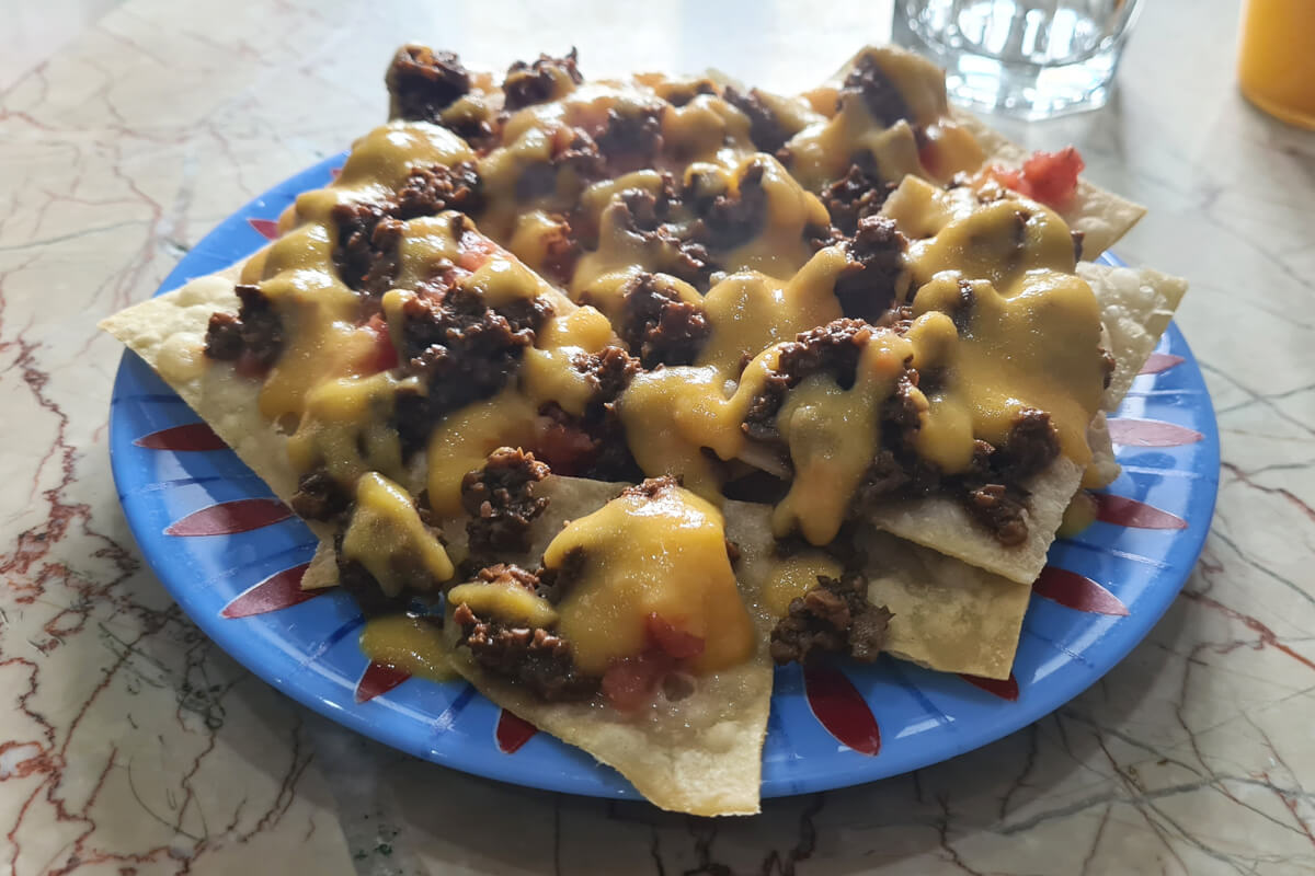 Vegane Loaded Nachos im O Burrito