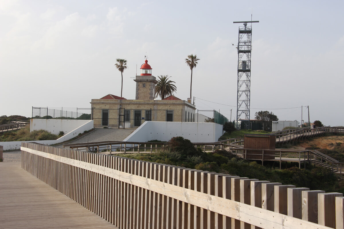 Der Leuchtturm an der Ponta da Piedade