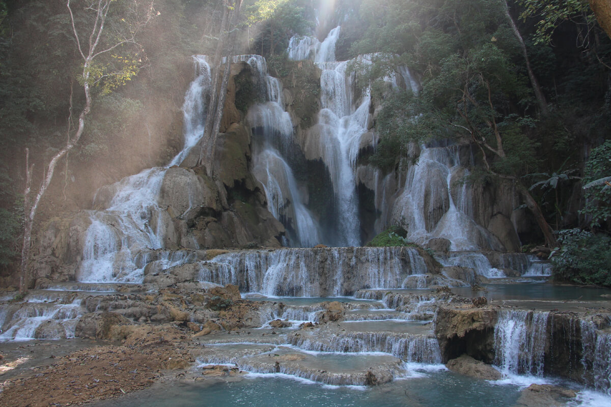 Kuang Si Wasserfälle