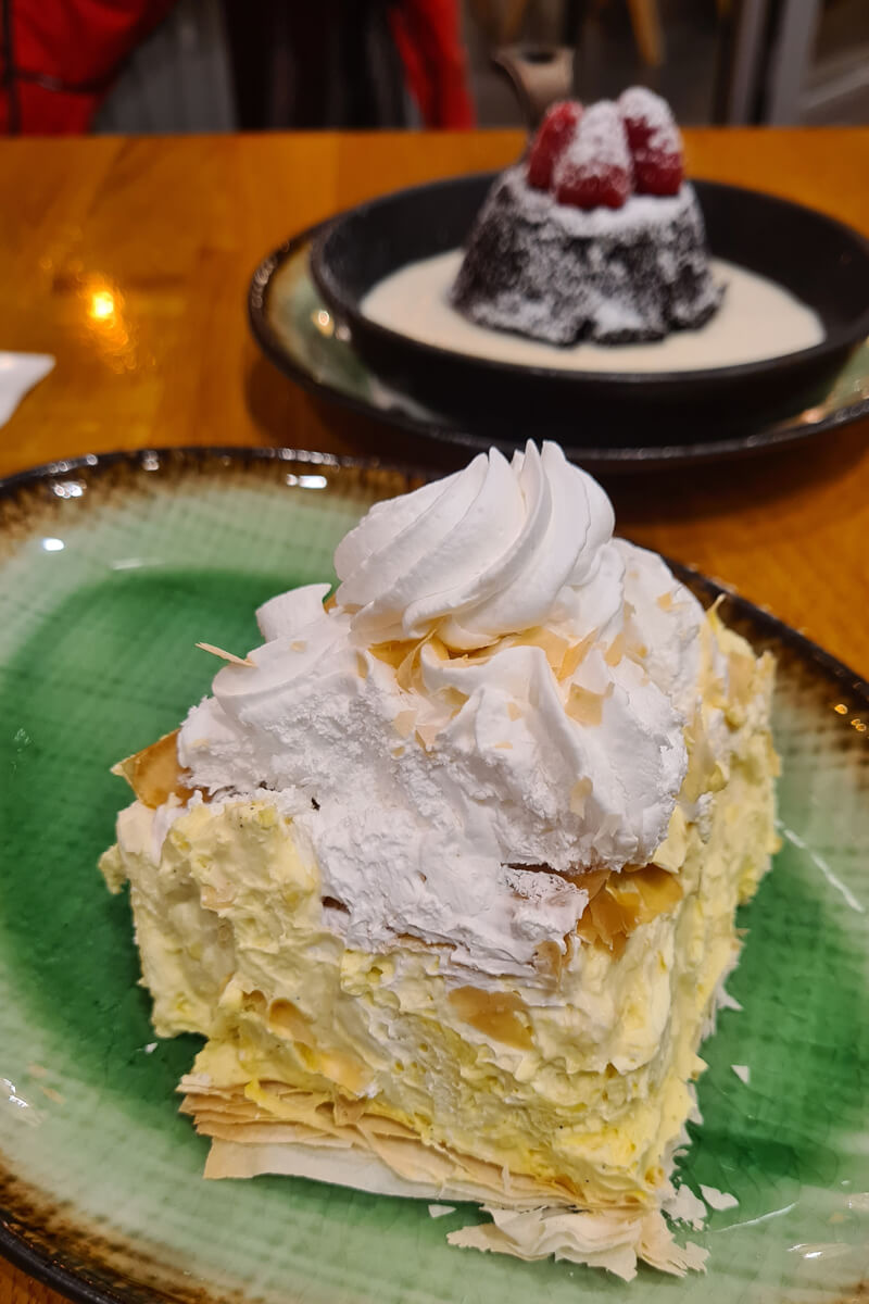 Ungarian Cream Cake im Vegan Garden Budapest