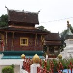 9 bedeutende Tempel in Laos Reich verzierte Gebäude im Wat Xieng Thong
