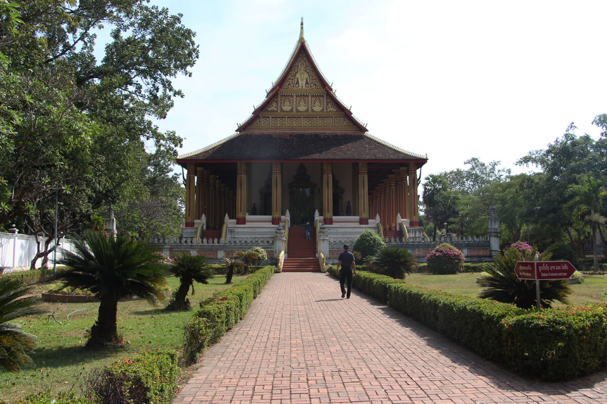 Das Ho Phrakeo Museum ist die Halle für den heiligen Smaragdbuddha.