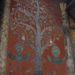 Lebensbaum Mosaik ein der Wand des Tempels