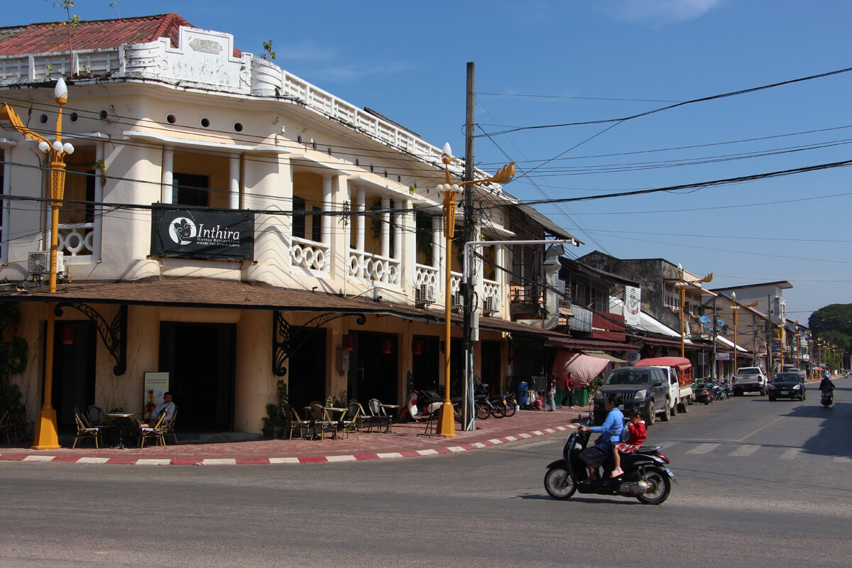 französische Kolonialarchitektur in Thakhek