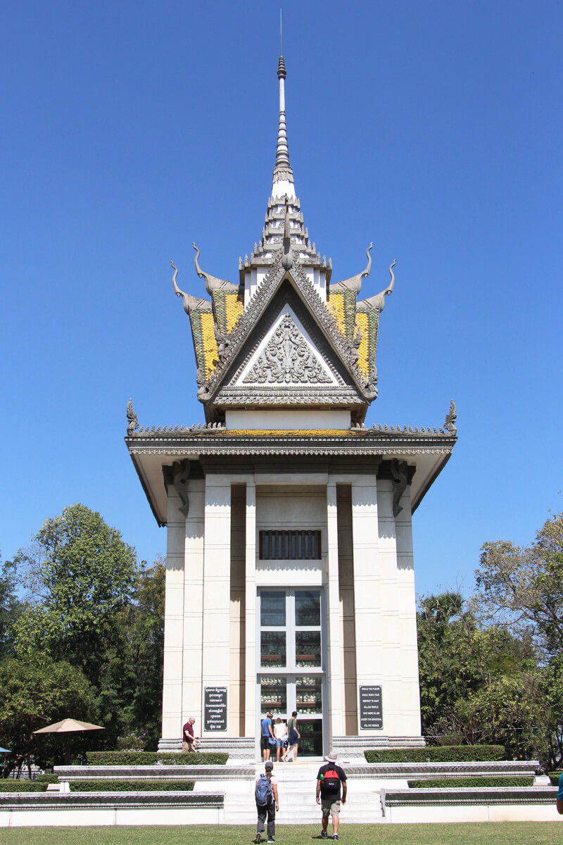 Mahnmal an den Killing Fields