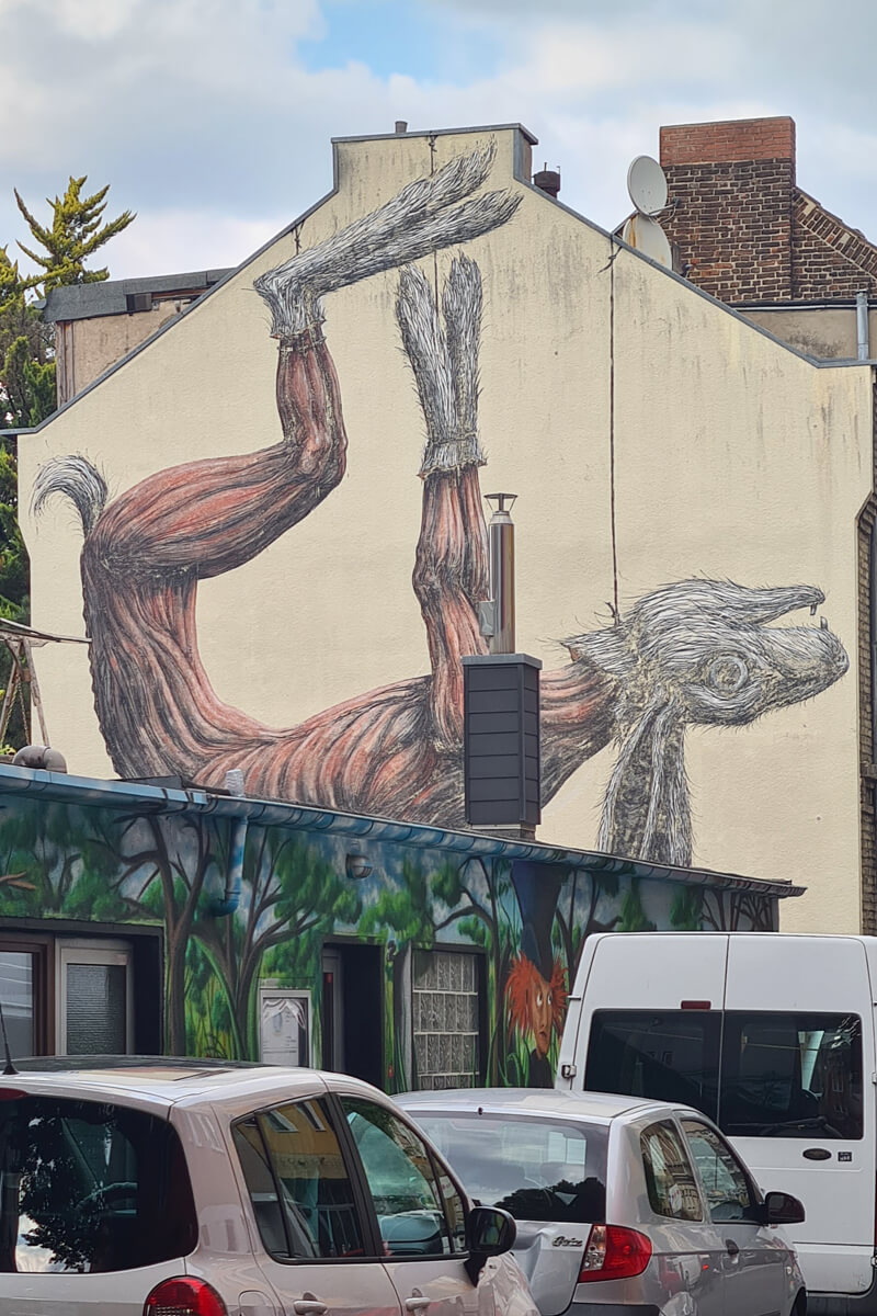Streetart in Köln Ehrenfeld