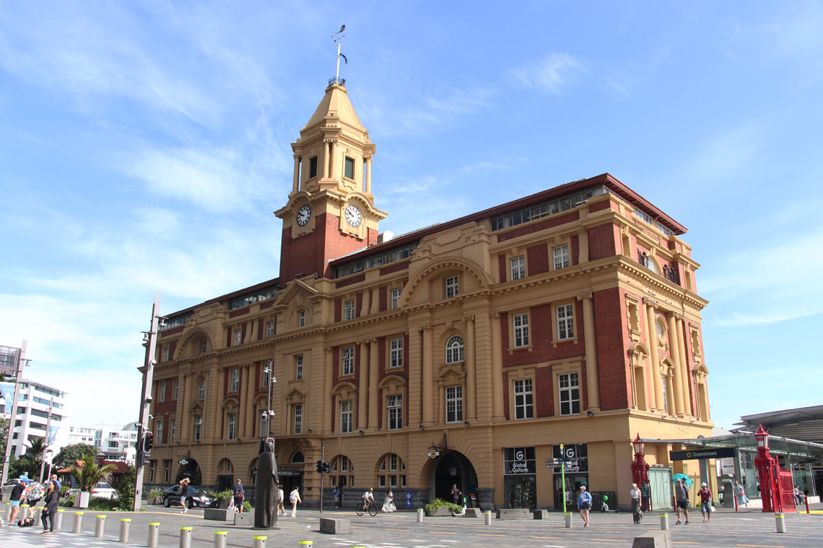 Downtown Ferry Terminal in Auckland CBD