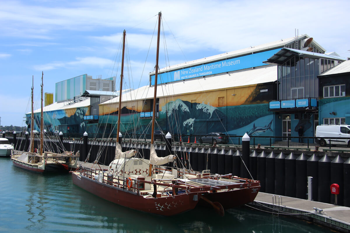 Streetart am Maritime Museum