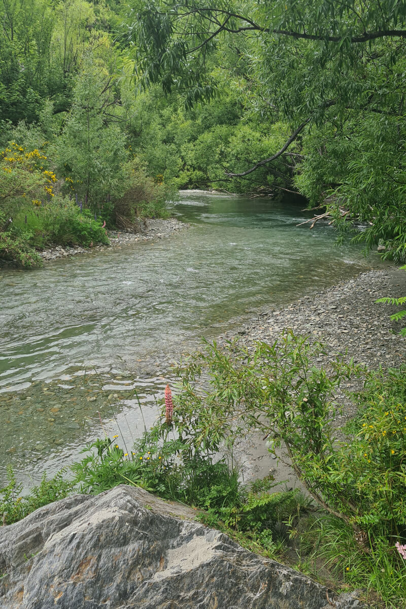 Herr der Ringe Drehort am Fluss bei Arrowtown