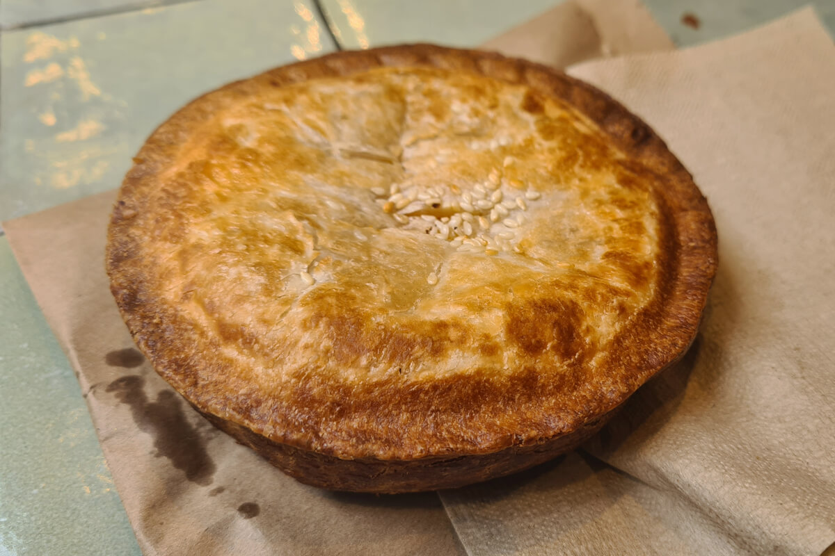 veganer Blätterteig Pie von Roti Bros