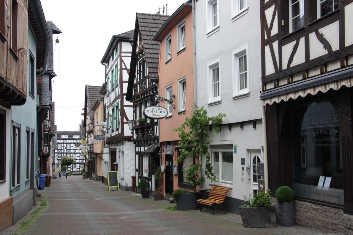 Typisches Fachwerk in Linz am Rhein