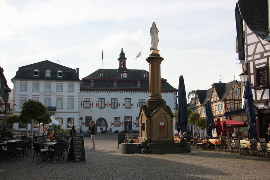 Blick auf den Linzer Marktplatz